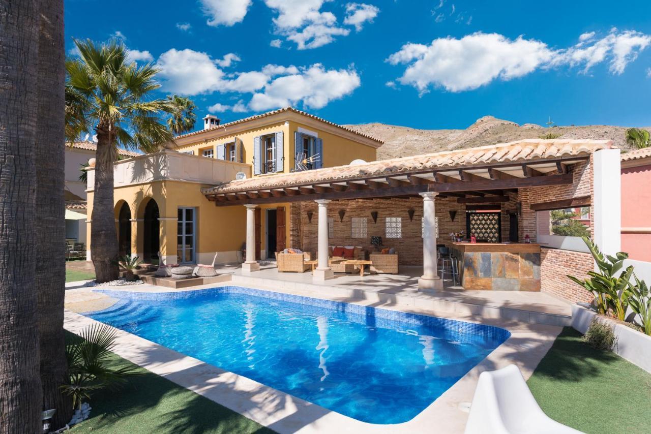 Villa exclusiva con espectaculares vistas al Mediterráneo Cala de Finestrat Exterior foto