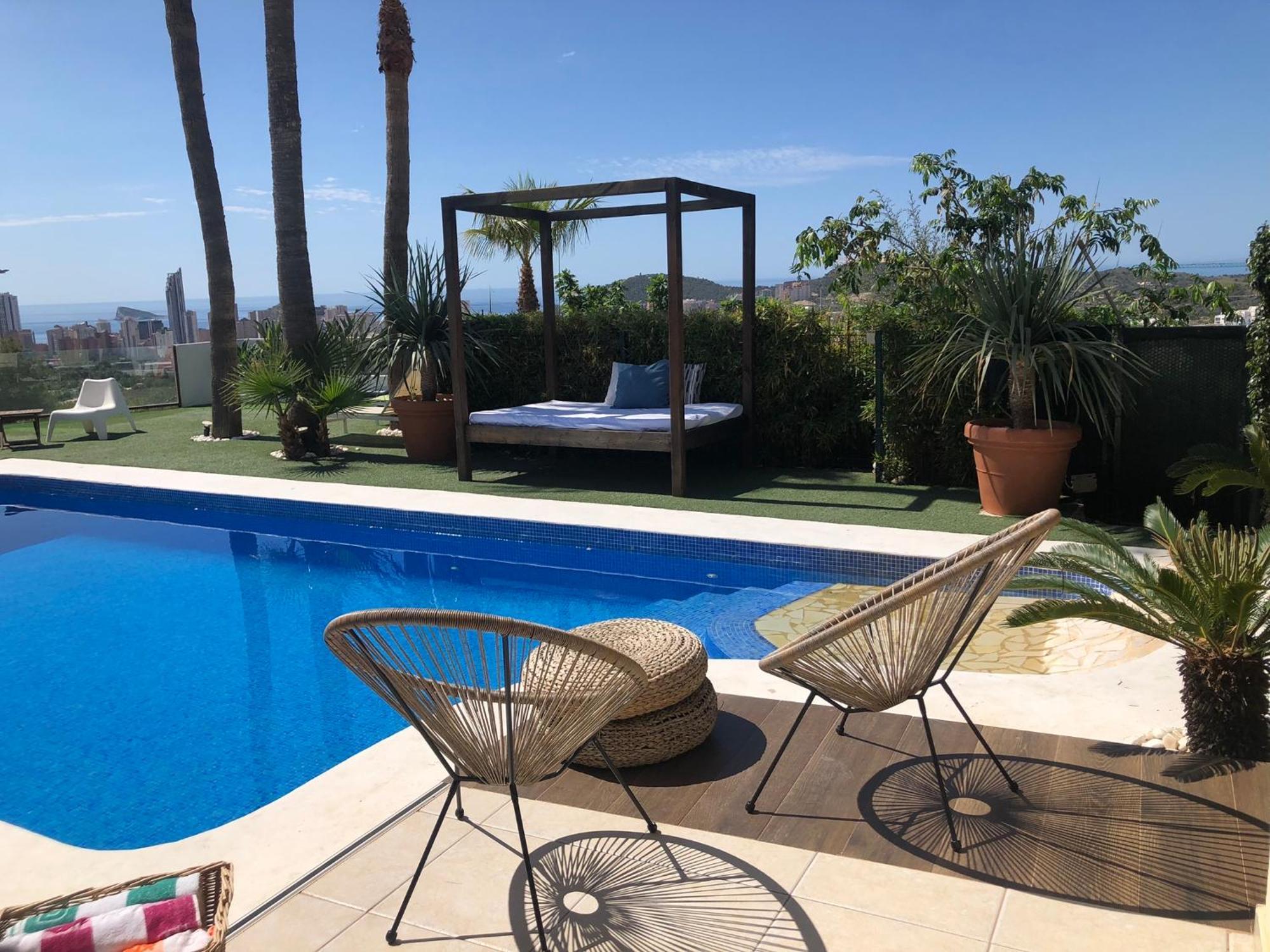 Villa exclusiva con espectaculares vistas al Mediterráneo Cala de Finestrat Quarto foto